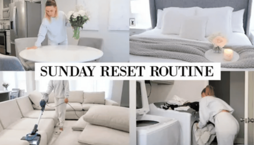 Sunday Reset: A Routine That Actually Feels Good, Not Forced